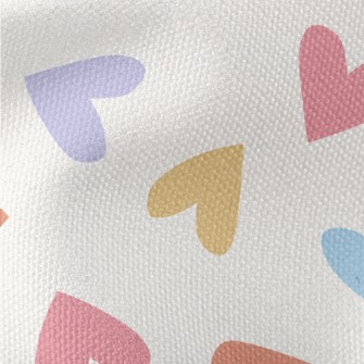 Colorful Love Pattern Waterproof Canvas