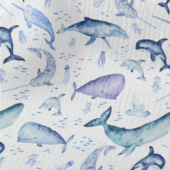 Watercolor Hand Drawn Marine L Terry