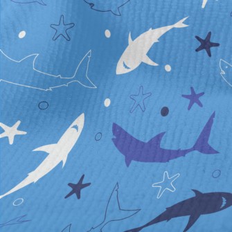 Cartoon Shark Silhouette Terry