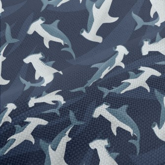 Cartoon Hammerhead Shark Performance Linen