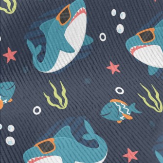 Cool Sunglasses Shark Standard Corduroy