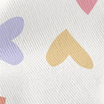 Colorful Love Pattern Standard Corduroy