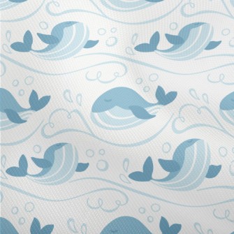 Cute Waves And Whales Dobby