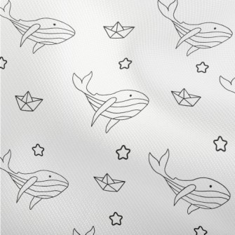 Hand Drawn Cute Whale Dobby