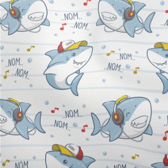 Cute Hip Hop Shark Dobby