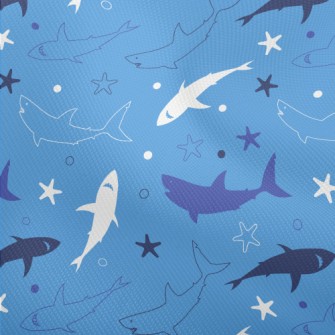 Cartoon Shark Silhouette Dobby