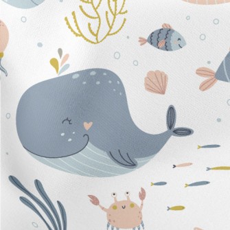 Happy Sea Animals Stretch Ponte