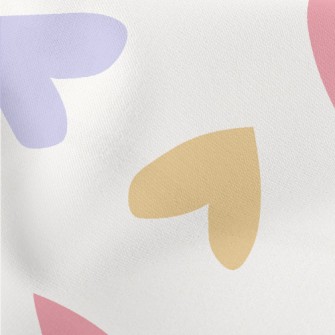 Colorful Love Pattern Stretch Ponte
