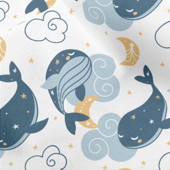 Dream Star Whale Micro Fleece