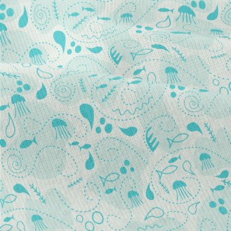 Marine Life Illustrations Modern Jersey