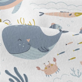 Happy Sea Animals Modern Jersey
