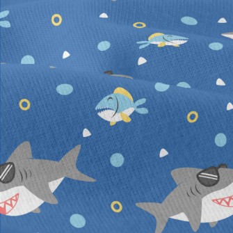 Handsome Shark With Sunglasses Modern Jersey