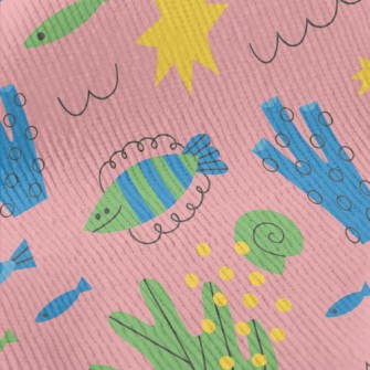 Coral Reef And Small Fish Standard Corduroy