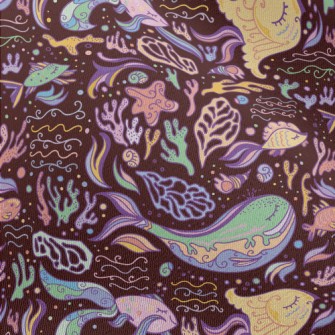Colorful Ocean World Chiffon