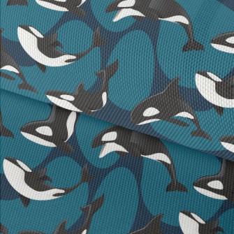 Killer Whales Free Waterproof Oxford