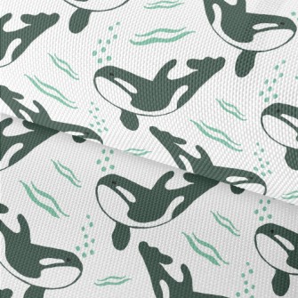 Abstract Hand Drawn Killer Wha Waterproof Oxford