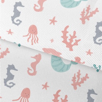 Beautiful Coral Reef And Merma Waterproof Oxford