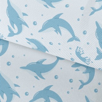 Cute Cartoon Dolphin Waterproof Oxford