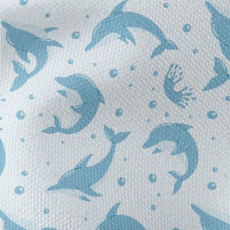 Cute Cartoon Dolphin Waterproof Canvas