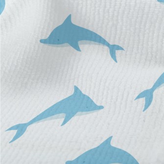 Blue Dolphin Illustration Terry