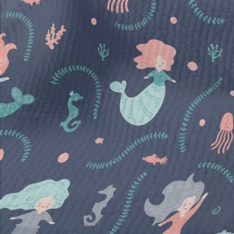 Cute Mermaid Under The Sea Terry