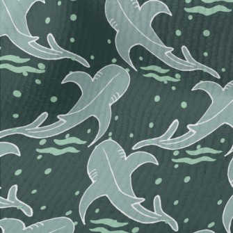 Hand Drawn Killer Whale With B Terry