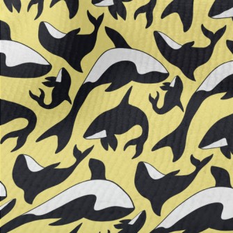 Simple Killer Whale Pattern Terry