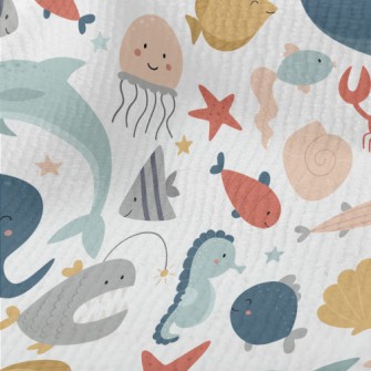 Cartoon Cute Underwater World Terry