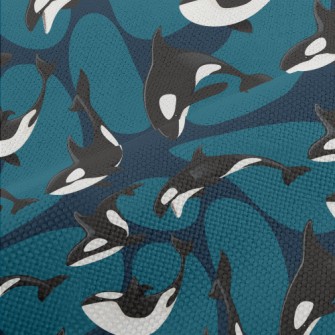 Killer Whales Free Performance Linen