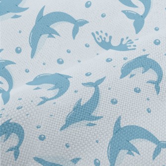 Cute Cartoon Dolphin Performance Linen