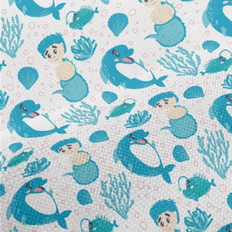 Dolphin And Mermaid Boy Performance Linen