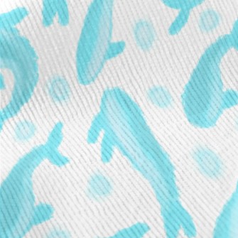 Abstract Watercolor Whale Standard Corduroy