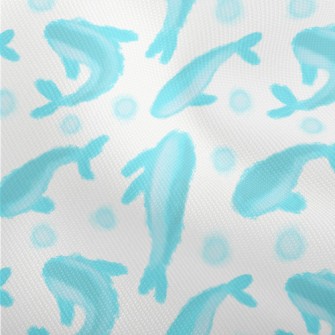 Abstract Watercolor Whale Dobby