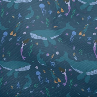 Undersea Diving Beauty Dobby