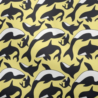 Simple Killer Whale Pattern Dobby