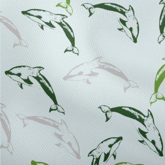 Dolphin Seal Pattern Dobby
