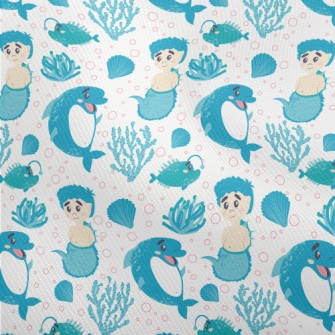 Dolphin And Mermaid Boy Dobby