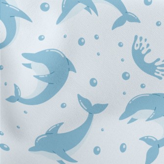 Cute Cartoon Dolphin Stretch Ponte