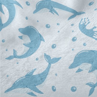 Cute Cartoon Dolphin Minky