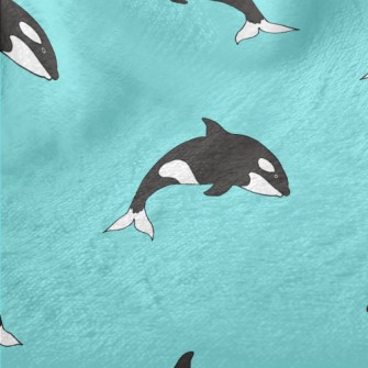 Cute Cartoon Killer Whale Minky