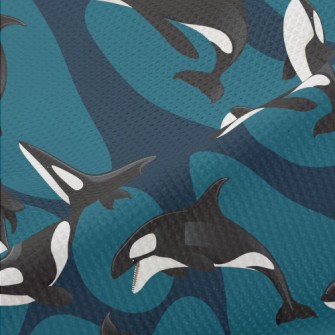 Killer Whales Free Piqué