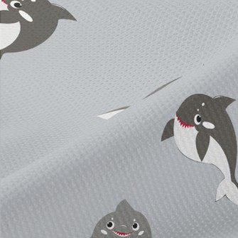 Killer Whale And Baby Shark Piqué