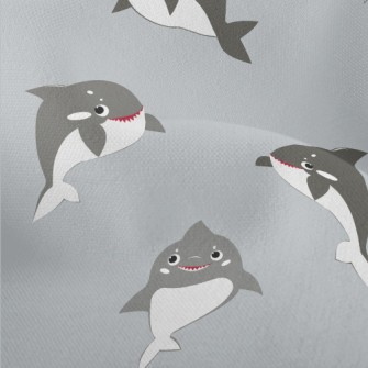 Killer Whale And Baby Shark Lightweight Performance Linen