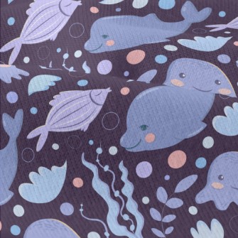 Cartoon Marine Life For Childr Modern Jersey