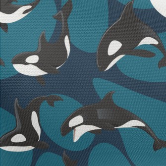 Killer Whales Free Pongee