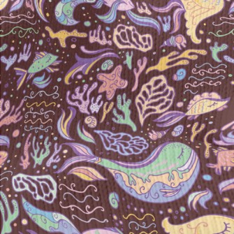Colorful Ocean World Stretch Jersey