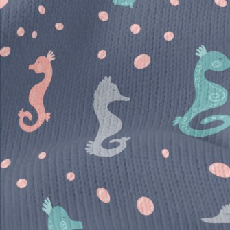 Cute Colorful Seahorse Stretch Jersey