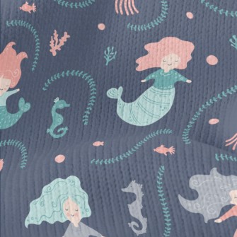 Cute Mermaid Under The Sea Stretch Jersey