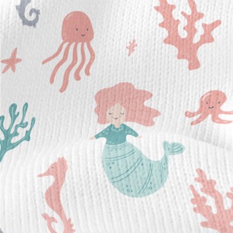 Beautiful Coral Reef And Merma Stretch Jersey