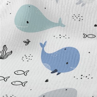 Smiling Whale Illustration Terry